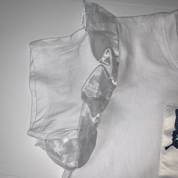 Glam Shoe Diva Graphic Tee w Pearls [TO-75] - Picture 7 of 8